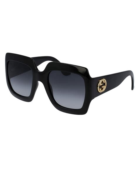 gucci big square sunglasses|gucci women's oversized square sunglasses.